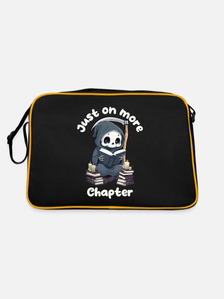 Cute Grim Reaper - Plus qu’un chapitre Halloween - Sac Retro - noir/or - Dos