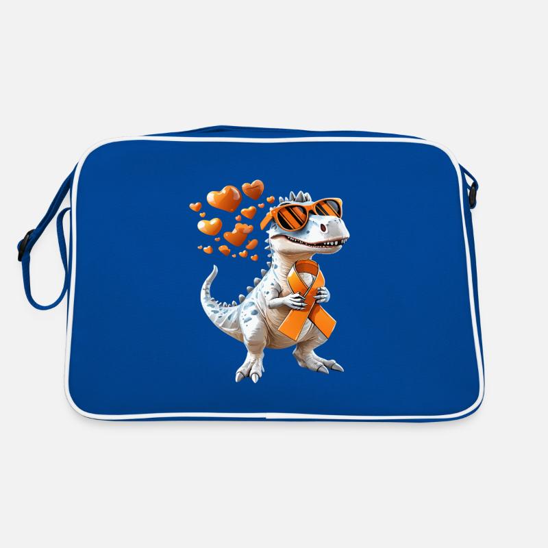 Multiple Sklerose Bewusstsein Unterstützung Retro Tasche