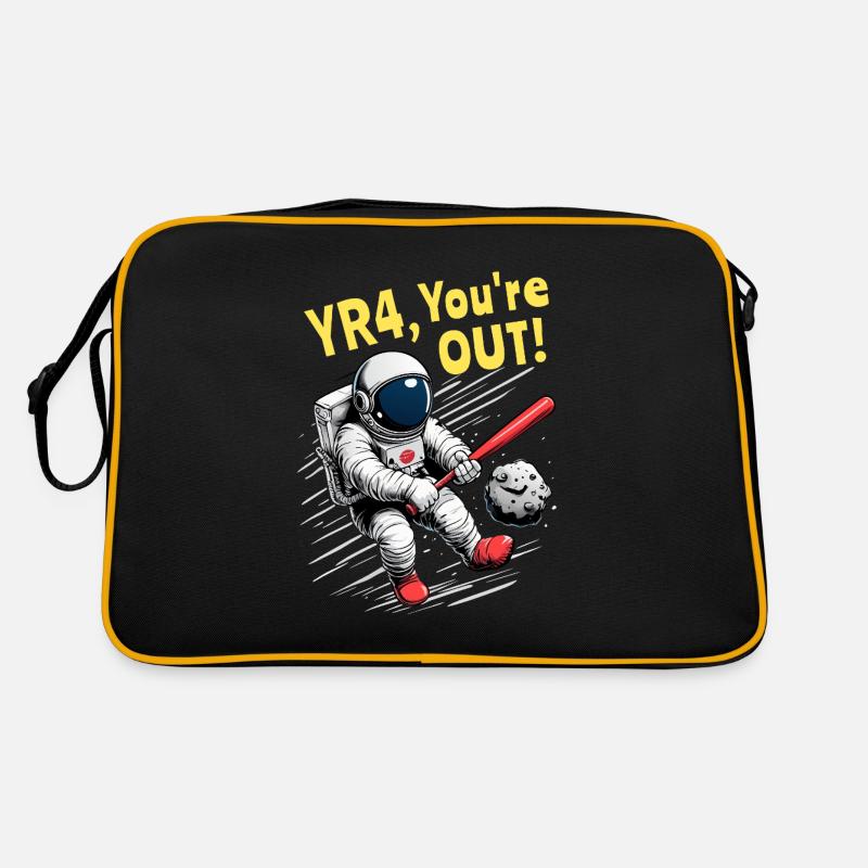 YR4 Asteroid 2032 - Space Defense Mission Retro Bag