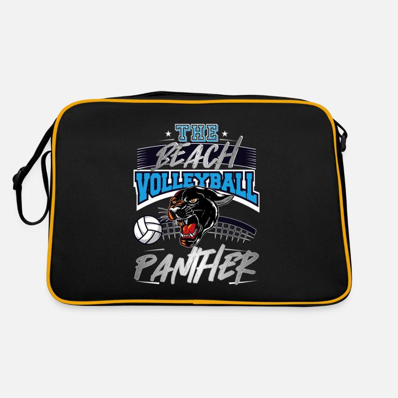 le sport de balle de conception de pather de volleyball de plage Sac Retro