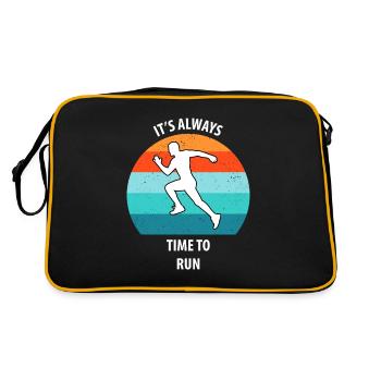 Floorball, Floorball, Hockey sur gazon, Hockey en salle - Sac Retro - noir/or - Dos