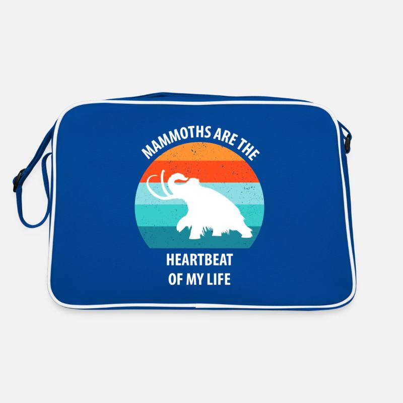 Lustiges Mammut Steinzeit Eiszeit Design Urzeit Retro Tasche
