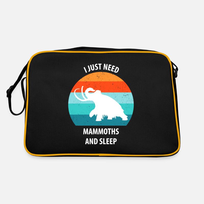 Lustiges Mammut Steinzeit Eiszeit Design Urzeit Retro Tasche