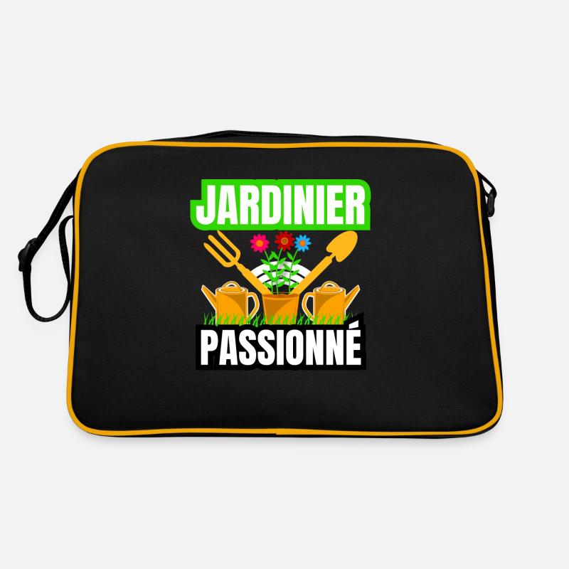 jardinier passionné Sac Retro