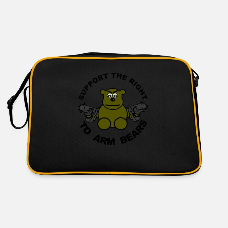 Support The Right To Arm Bears Retro Bag