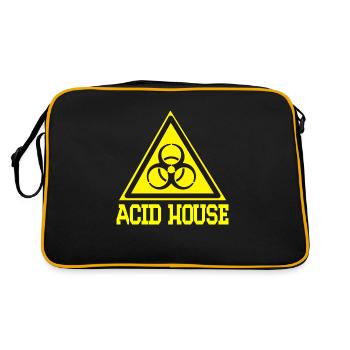 maison acide - Sac Retro - noir/or - Dos