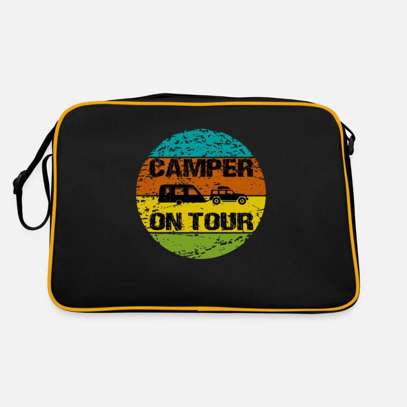 Camping Retro Tasche