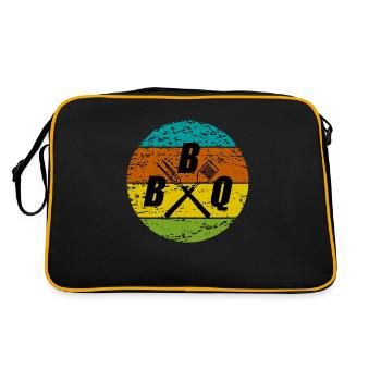 Bbq - Retro Bag - black/gold - Back