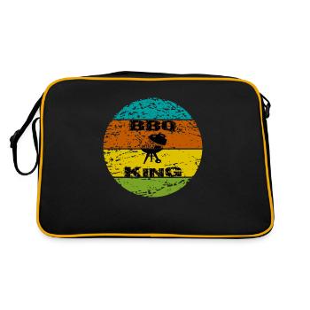 Bbq - Retro Bag - black/gold - Back