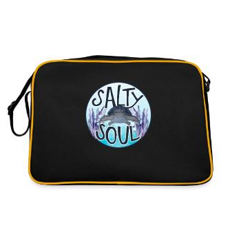 Ocean Sublimation - Retro Bag - black/gold - Back
