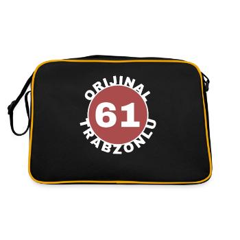 Trabzon - Retro Bag - black/gold - Back
