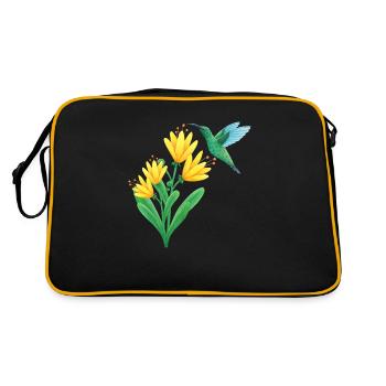 petit colibri - Sac Retro - noir/or - Dos