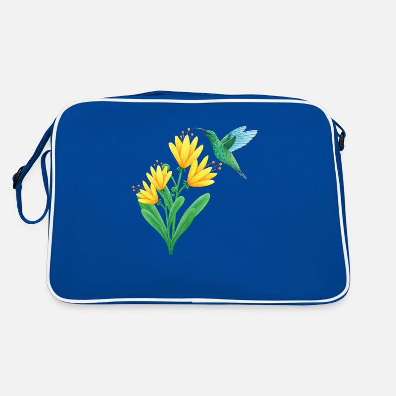 small hummingbird Retro Bag