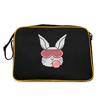 Chewing gum bubble cool - Retro Bag - black/gold - Back