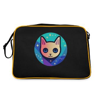 Astro Chat - Sac Retro - noir/or - Dos