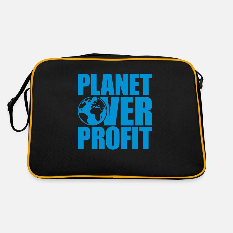 Planète sur le devis de profit Sac Retro