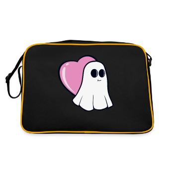 Ghostly love - Retro Bag - black/gold - Back