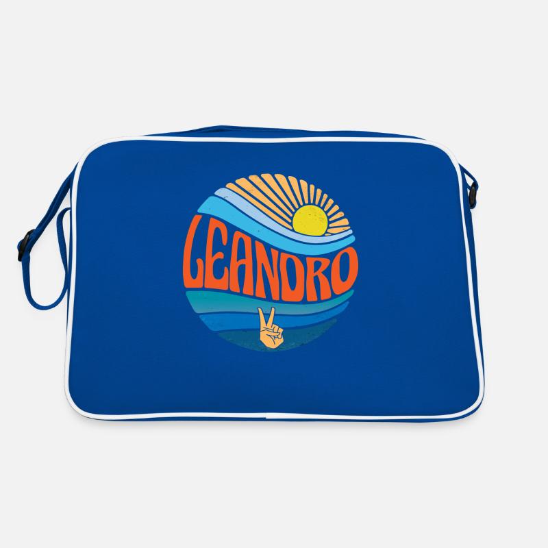 Leandro Shirt Vintage Sunset Leandro Groovy Tie Retro Bag