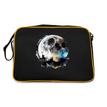 Moon Comic Style - Retro Bag - black/gold - Back