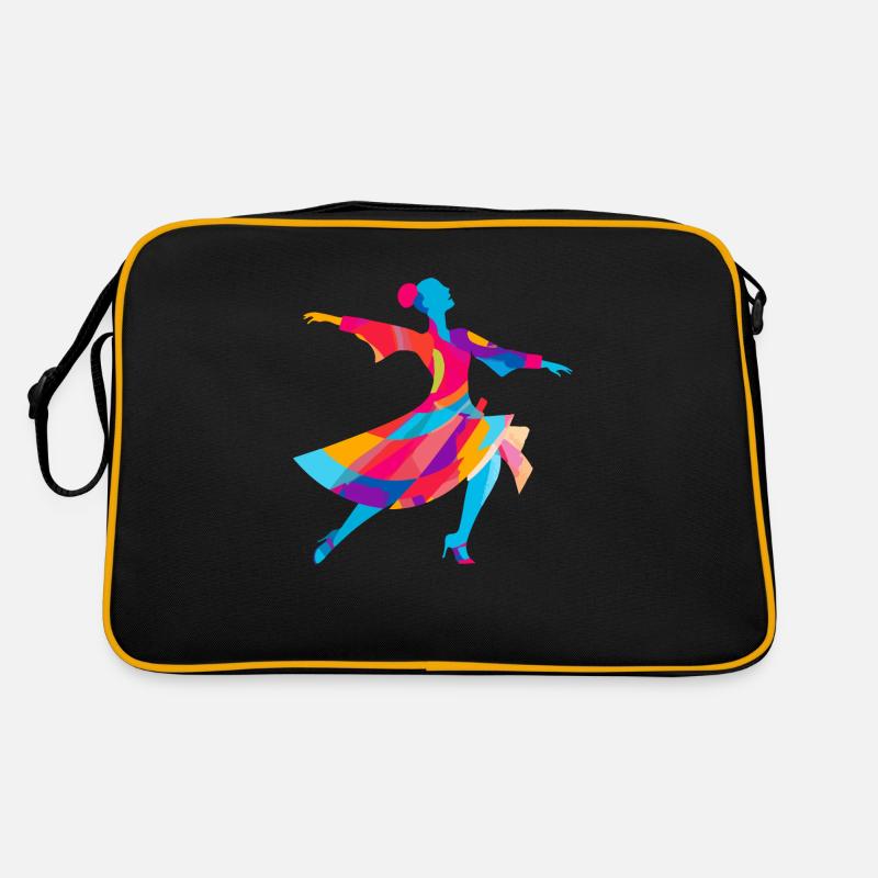 The colorful dancer Retro Bag