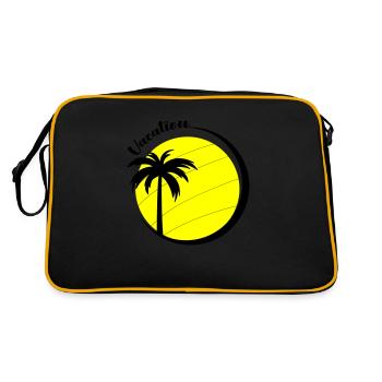 Vacation - Retro Bag - black/gold - Back