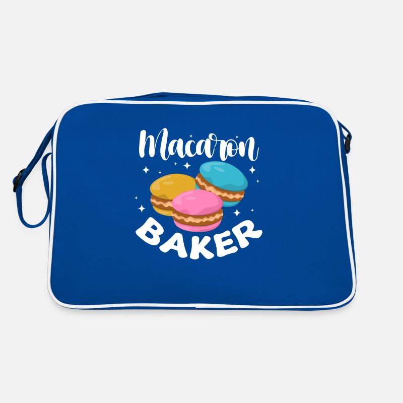 Boulanger macaron Design pour un ventilateur de cuisson Sac Retro