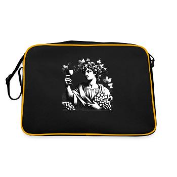 Bacchus Caravaggio Homage - Retro Bag - black/gold - Back