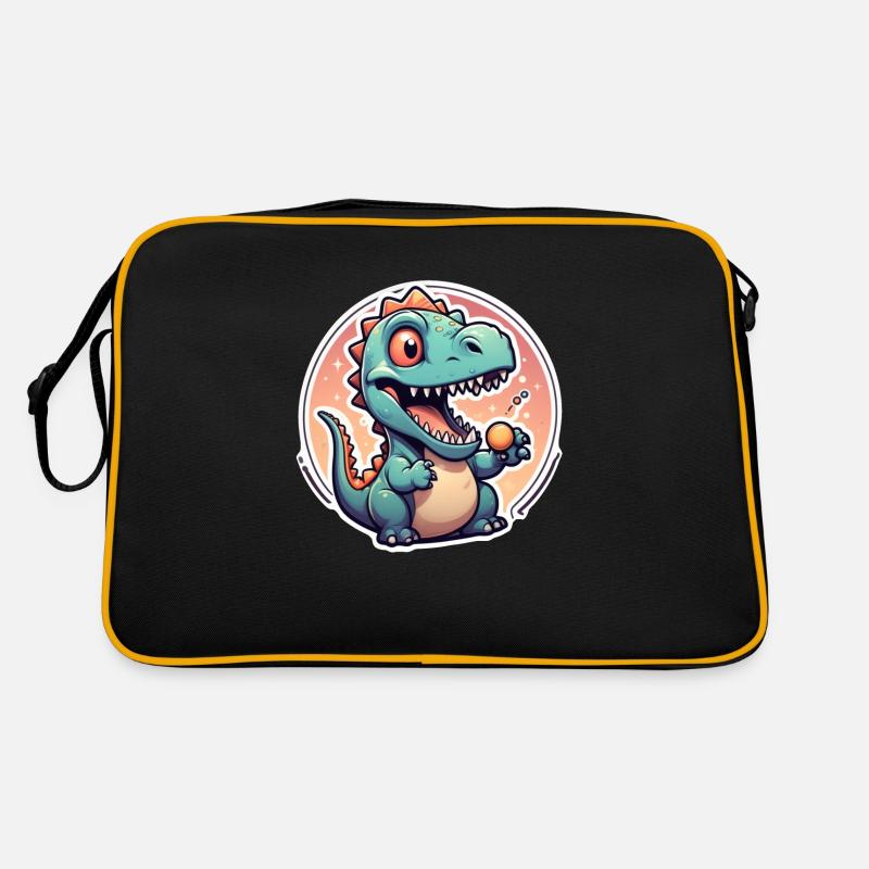 dinosaure dessin animé Sac Retro