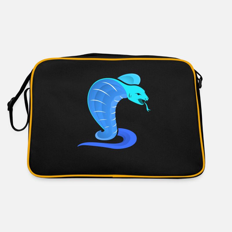 Cobra Logo - Sac Retro - noir/or