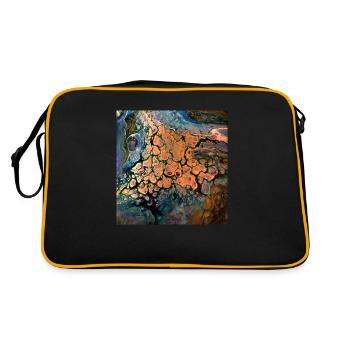 Or jaune et or rouge - Sac Retro - noir/or - Dos