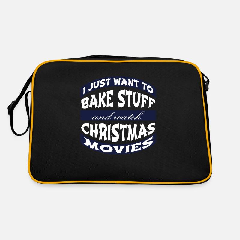 baker profession bakers motto funny quote beards Retro Tasche