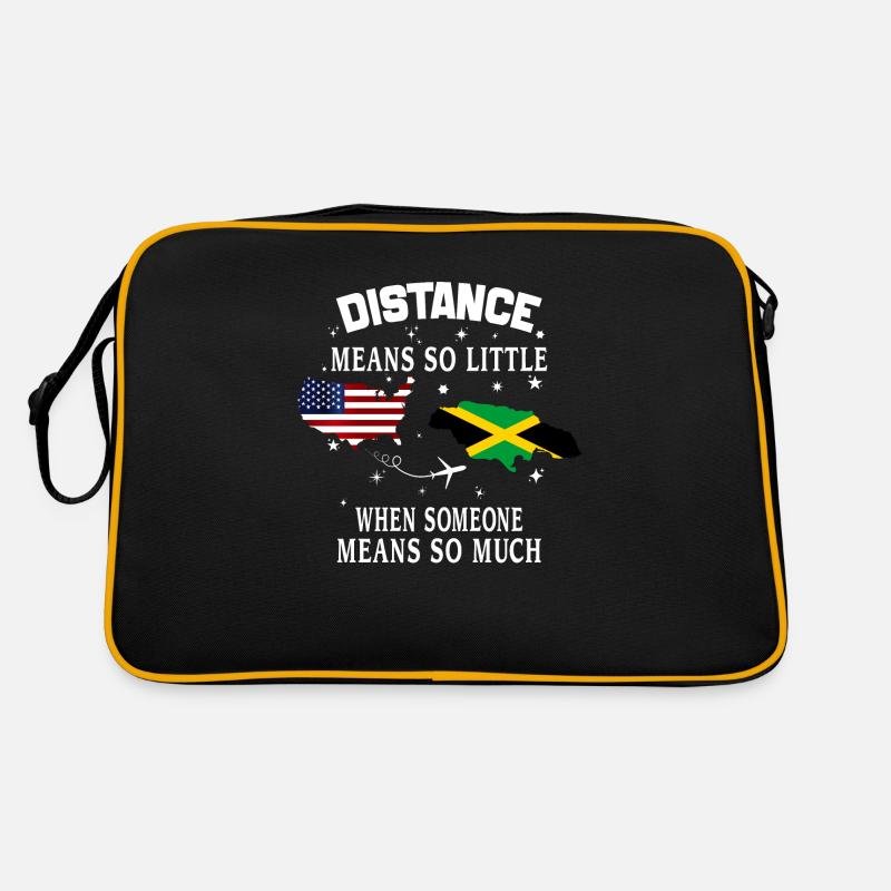 Distance Means So Little When Someone Means Much Retro Bag