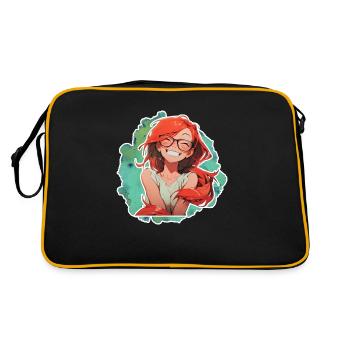 Mrs. Soline lolilol - Retro Bag - black/gold - Back