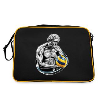 Volley-ball - Sac Retro - noir/or - Dos