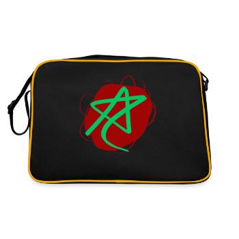 Maroc - Sac Retro - noir/or - Dos