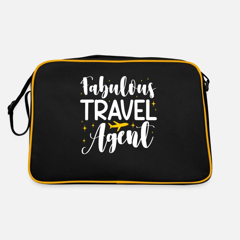 Agent de voyage fabuleux Sac Retro