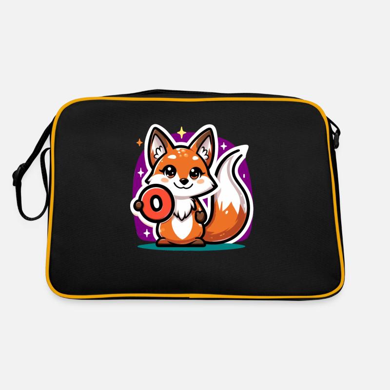 Entzückender Zero No More Fox Retro Tasche