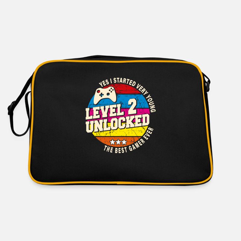 Original 2022 Vintage Niveau 2 Débloquer Sac Retro