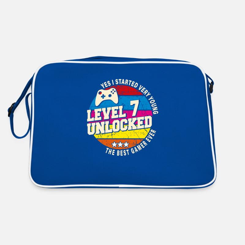 Original 2017 Vintage Niveau 7 Débloquer Sac Retro