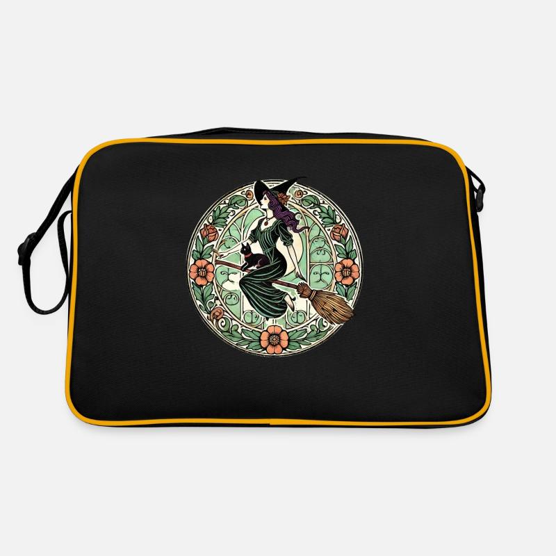 Halloween Witch Retro Bag