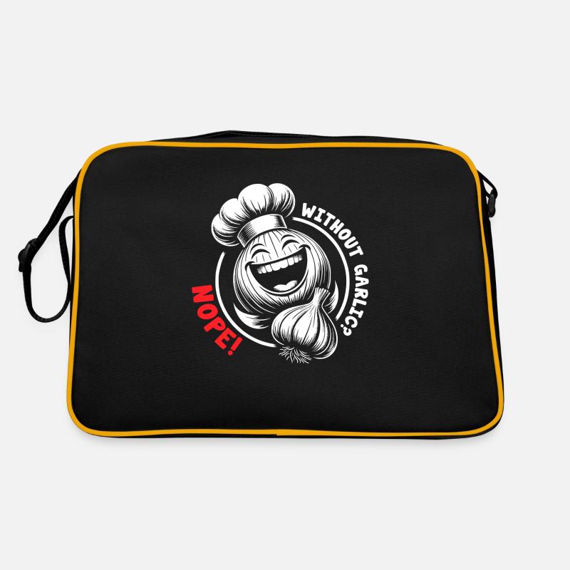 Bulbe d’ail rieur - jamais sans ail Sac Retro