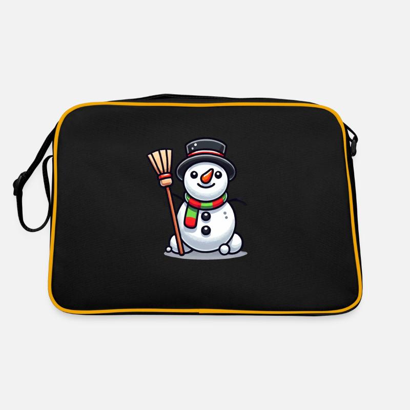 Snowman Comic Retro Bag