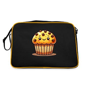 muffin - Sac Retro - noir/or - Dos