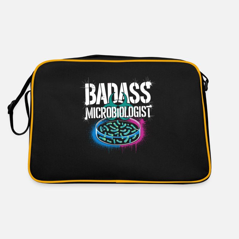 Stolz ein Mikrobiologe zu sein Retro Tasche