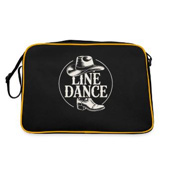 Formation de groupe de danse en ligne My Dance Sport - Sac Retro - noir/or - Dos