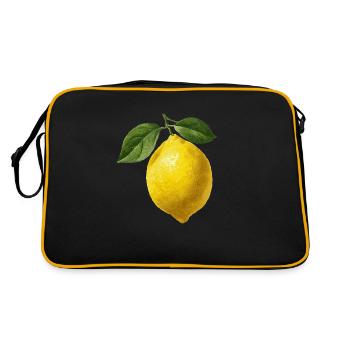 Lemon - Retro Bag - black/gold - Back