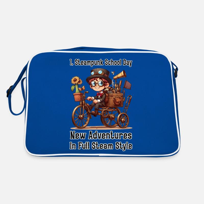 First Steampunk School Day Retro Bag