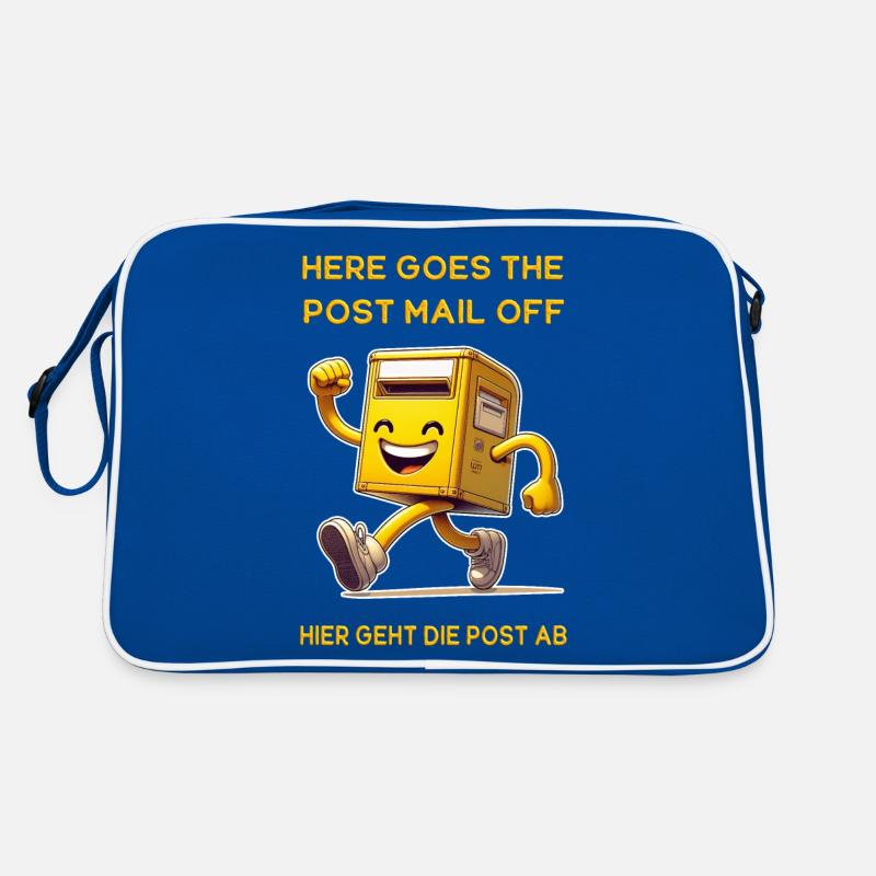 Here goes the post mail off. This is where the mail goes Retro Bag