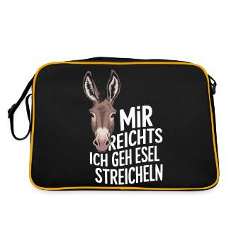 Donkey Donkey Mule Muli - Retro Bag - black/gold - Back