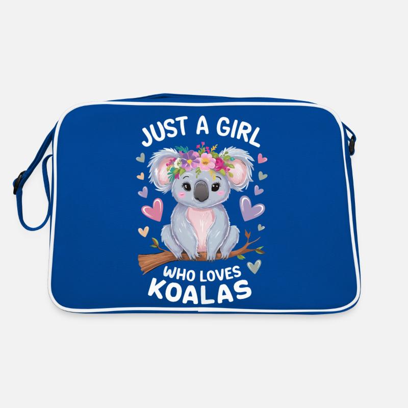 Koala Koalas Koalabär Tier Retro Tasche